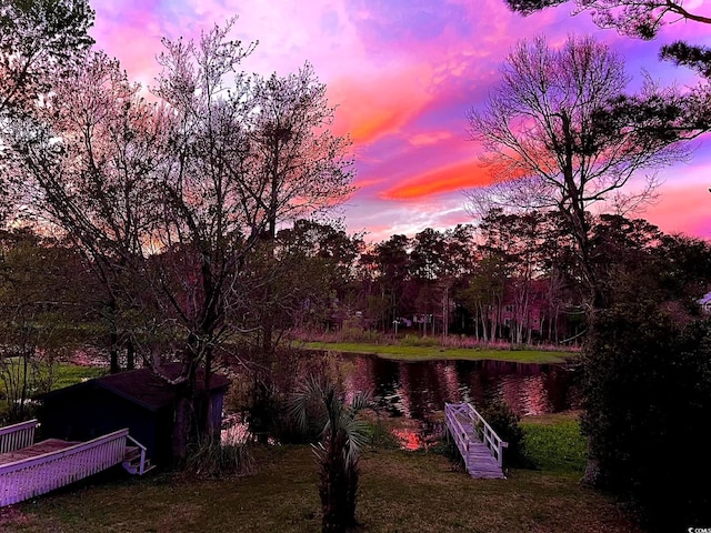 532 Medcalf Dr SW, Sunset Beach, NC 28468 - view of water feature