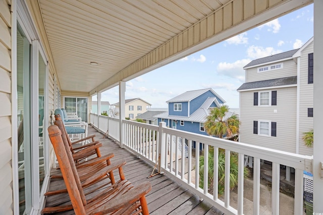 412 Seaside Dr S, Surfside Beach, SC 29575 - balcony featuring a residential view