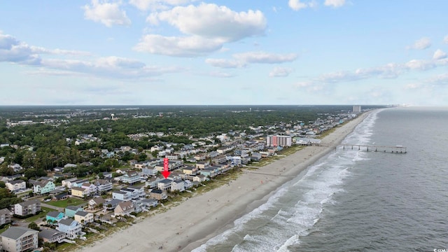412 Seaside Dr S, Surfside Beach, SC 29575 - aerial view of extended coastline