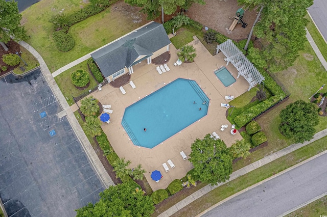 bird's eye view