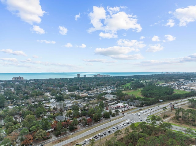 904 62nd Ave N Unit E, Myrtle Beach, SC 29572 - bird's eye view with a view of city and a water view