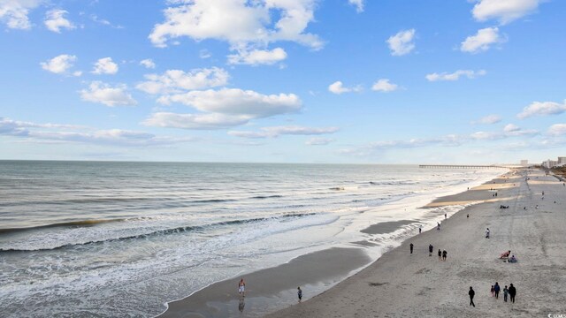 201-E Madison Ct, Myrtle Beach, SC 29577 - water view featuring nearby beach