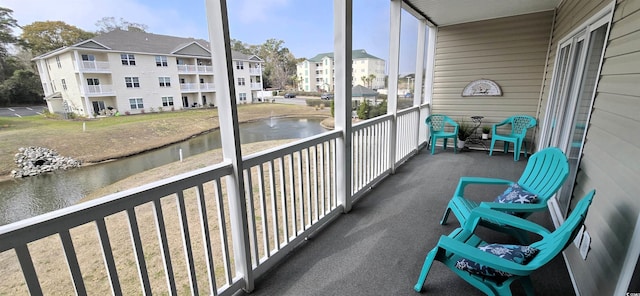 1100 Commons Blvd Unit 606, Myrtle Beach, SC 29572 - balcony featuring a water view