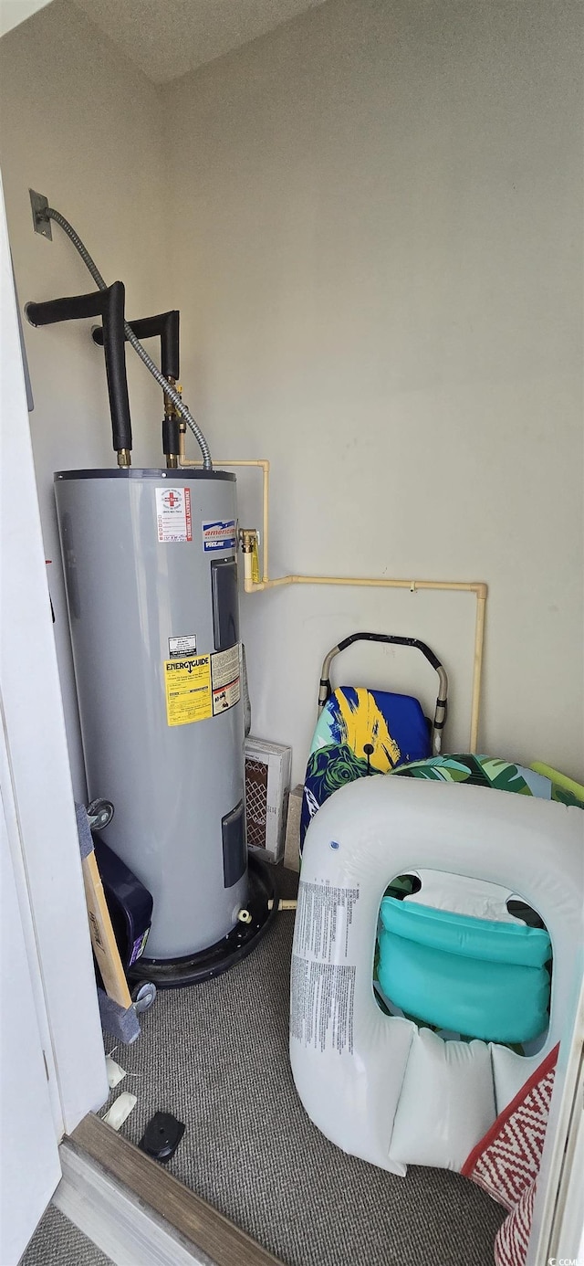 1100 Commons Blvd Unit 606, Myrtle Beach, SC 29572 - utilities featuring electric water heater