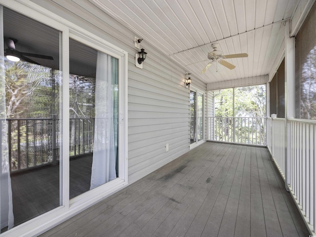4854 Meadowsweet Dr Unit 1909, Myrtle Beach, SC 29579 - porch featuring a ceiling fan