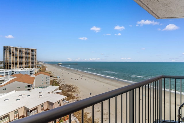 9550 Shore Dr Unit 1026, Myrtle Beach, SC 29572 - water view with local beach