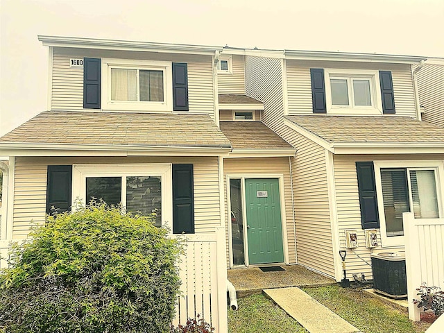 1600 Deer Creek Rd Unit A, Surfside Beach, SC 29575 - view of front of property with cooling unit