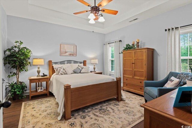 129 Astoria Park Loop, Conway, SC 29526 - full bathroom with vanity, tile patterned floors, a tile shower, visible vents, and a spacious closet