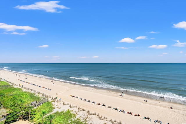 7100 N Ocean Blvd Unit 907, Myrtle Beach, SC 29572 - view of water feature featuring a view of the beach