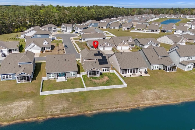 852 Harrison Mill St, Myrtle Beach, SC 29579 - aerial view of residential area featuring a nearby body of water