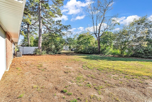 3783 Vine St Unit 3783, Myrtle Beach, SC 29577 - view of yard with central air condition unit and fence