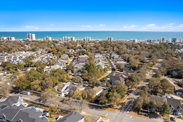 808 Arbor Ln, North Myrtle Beach, SC 29582 - aerial view of property's location featuring nearby suburban area and a large body of water