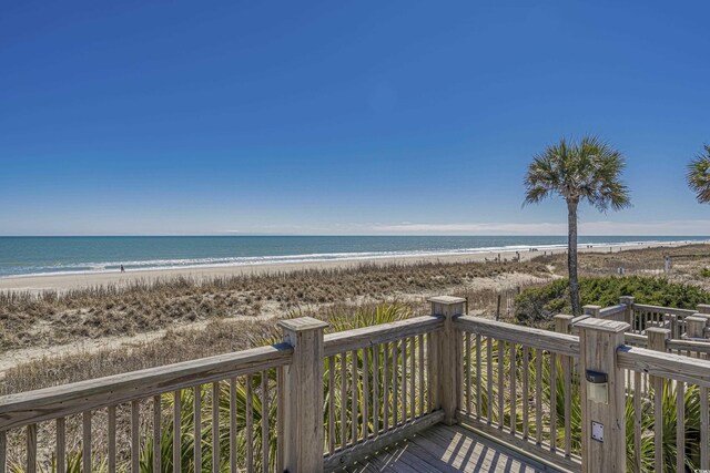 6001-310 S Kings Hwy, Myrtle Beach, SC 29575 - water view with local beach