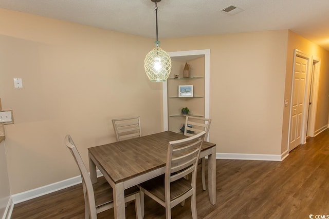 4370 Crepe Myrtle Ct Unit F, Murrells Inlet, SC 29576 - dining area featuring baseboards and wood finished floors