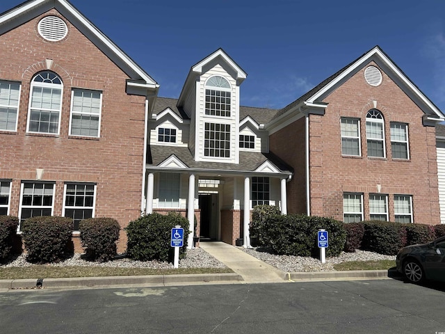 4370 Crepe Myrtle Ct Unit F, Murrells Inlet, SC 29576 - view of front of property featuring brick siding and roof with shingles