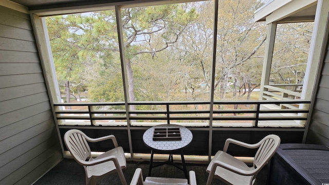 415 Ocean Creek Dr Unit 2443, Myrtle Beach, SC 29572 - sunroom / solarium featuring healthy amount of natural light