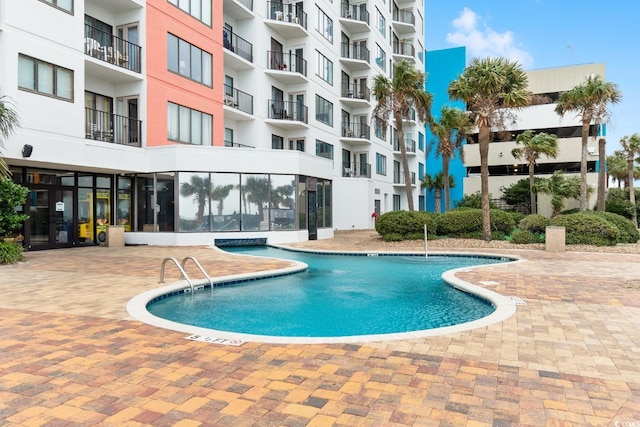 view of community pool