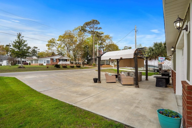 4387 Landing Rd, Little River, SC 29566 - view of patio with a detached carport and an outdoor hangout area
