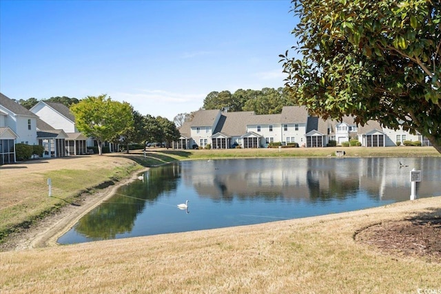6095 Catalina Dr Unit 1112, North Myrtle Beach, SC 29582 - property view of water featuring a residential view