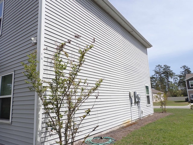 447 Archer Ct, Conway, SC 29526 - view of side of property with a lawn