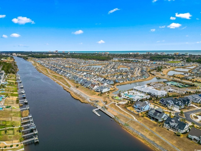 5885 Ledro Ln, Myrtle Beach, SC 29572 - view of property location featuring a nearby body of water and nearby suburban area