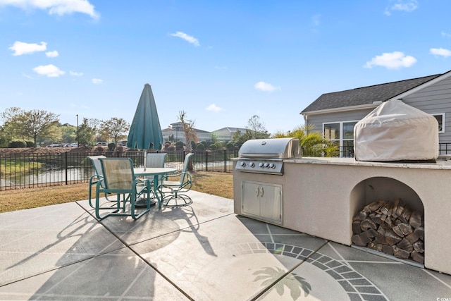 5885 Ledro Ln, Myrtle Beach, SC 29572 - view of patio / terrace featuring outdoor dining area and area for grilling