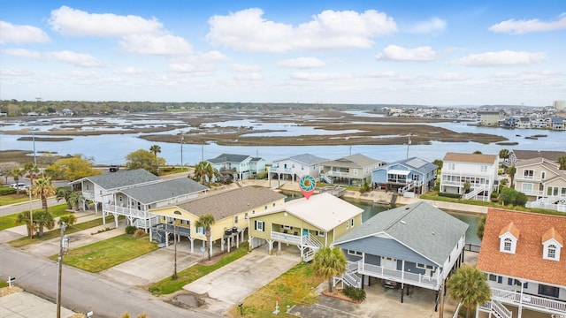 birds eye view of property featuring a residential view