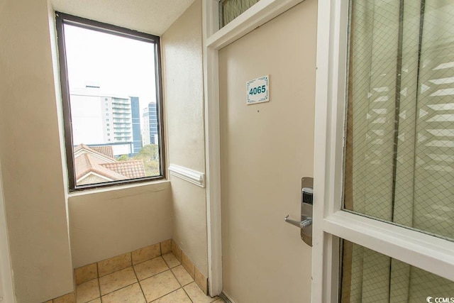 view of exterior entry