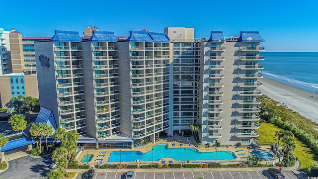 200 76th Ave N Unit 1211, Myrtle Beach, SC 29572 - view of apartment building / complex with a water view and a community pool