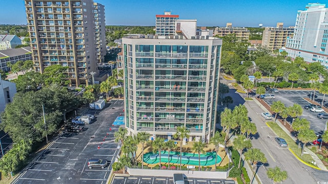 200 76th Ave N Unit 1211, Myrtle Beach, SC 29572 - aerial view of property and surrounding area with nearby urban area