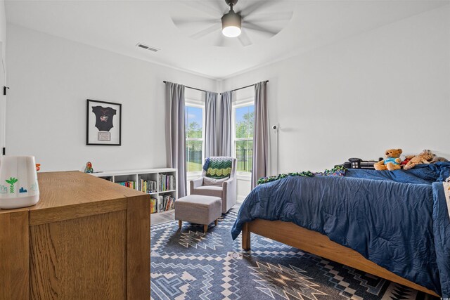804 Edisto Ct, Myrtle Beach, SC 29588 - bedroom with ceiling fan