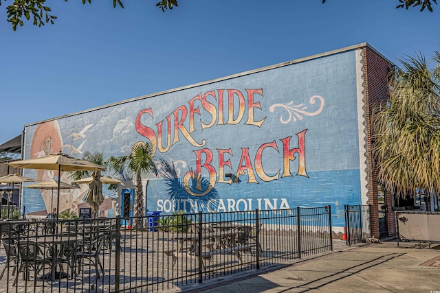213-A 16th Ave S, Surfside Beach, SC 29575 - community / neighborhood sign featuring fence