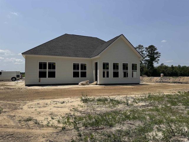 346 Ridge Rd, Galivants Ferry, SC 29544 - rear view of house featuring a shingled roof