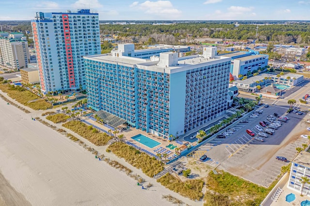 1501 S Ocean Blvd Unit 845, Myrtle Beach, SC 29577 - bird's eye view featuring a city view