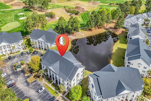 5090 Windsor Green Way Unit 103, Myrtle Beach, SC 29579 - drone / aerial view of a local golf course and a large body of water