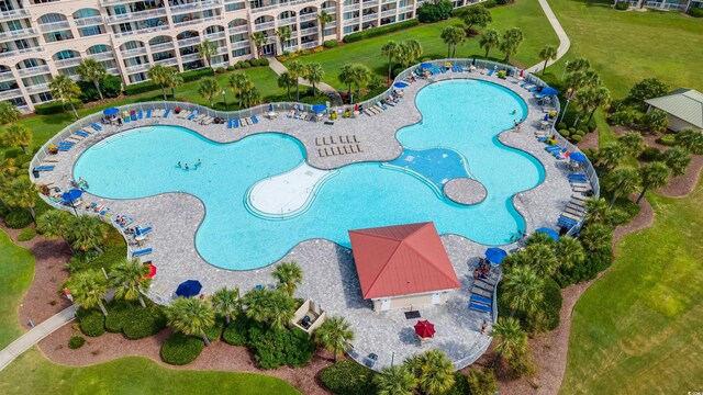 drone / aerial view