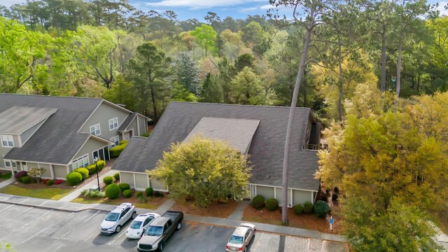 1545 Spinnaker Dr Unit 2C, North Myrtle Beach, SC 29582 - view from above of property featuring a forest