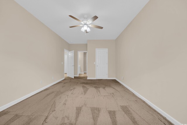 1545 Spinnaker Dr Unit 2C, North Myrtle Beach, SC 29582 - carpeted spare room with a ceiling fan and baseboards