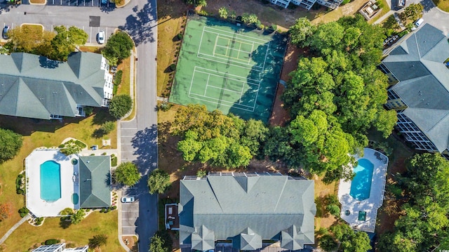 drone / aerial view