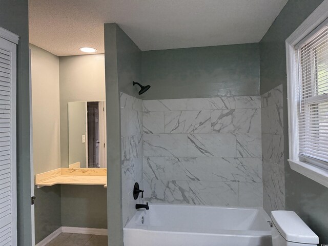 2108 Brunswick Cir, Little River, SC 29566 - full bath with washtub / shower combination, tile patterned flooring, and a closet