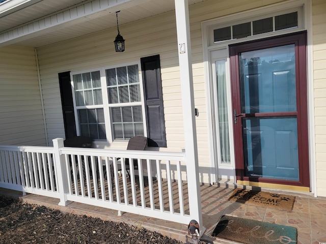 7473 Louisville Rd, Aynor, SC 29511 - view of exterior entry with a porch