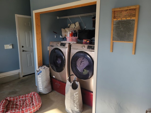 7473 Louisville Rd, Aynor, SC 29511 - laundry area featuring independent washer and dryer and laundry area