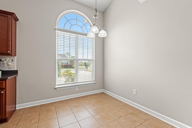 826 Sand Binder Dr, Myrtle Beach, SC 29579 - unfurnished dining area featuring baseboards and light tile patterned floors