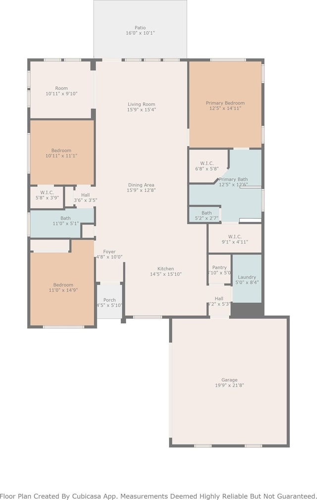 826 Sand Binder Dr, Myrtle Beach, SC 29579 - view of floor plan / room layout