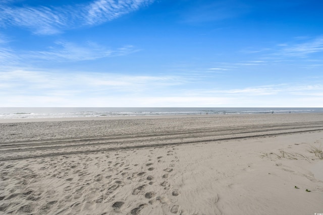 9600 Shore Dr Unit A-207, Myrtle Beach, SC 29572 - view of yard with view of water and beach