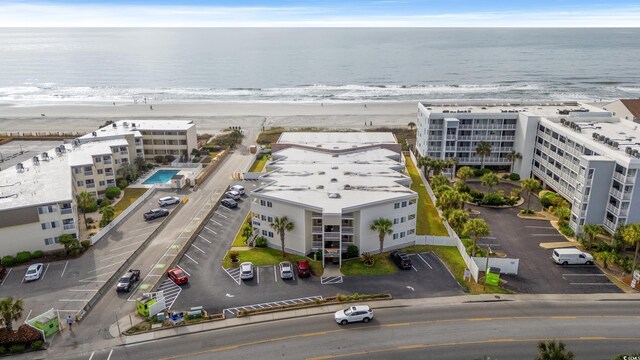 9600 Shore Dr Unit A-207, Myrtle Beach, SC 29572 - drone / aerial view of apartment complex and expansive coastline