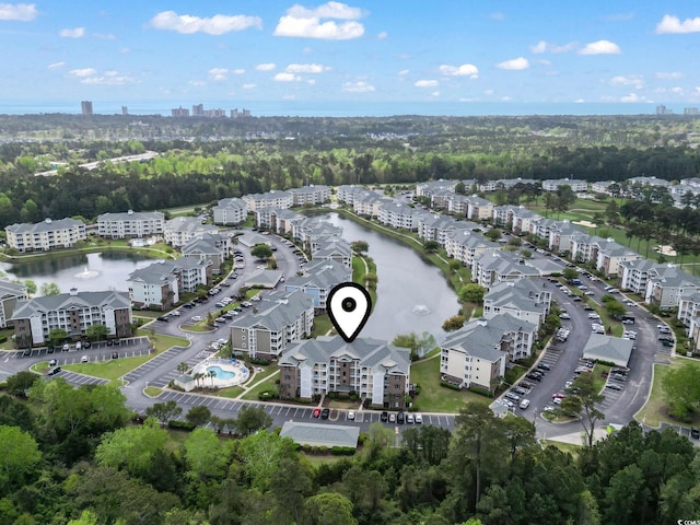 4861 Luster Leaf Cir Unit 104, Myrtle Beach, SC 29577 - aerial overview of property's location featuring a large body of water