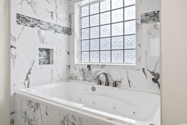 601 Seth Ln, Longs, SC 29568 - bathroom with a tub with jets