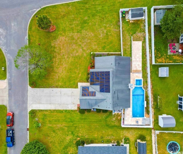 601 Seth Ln, Longs, SC 29568 - aerial view of a pool