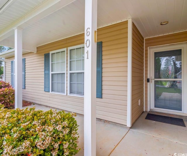 601 Seth Ln, Longs, SC 29568 - doorway to property with covered porch